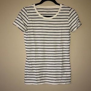 Black and white striped T-shirt
